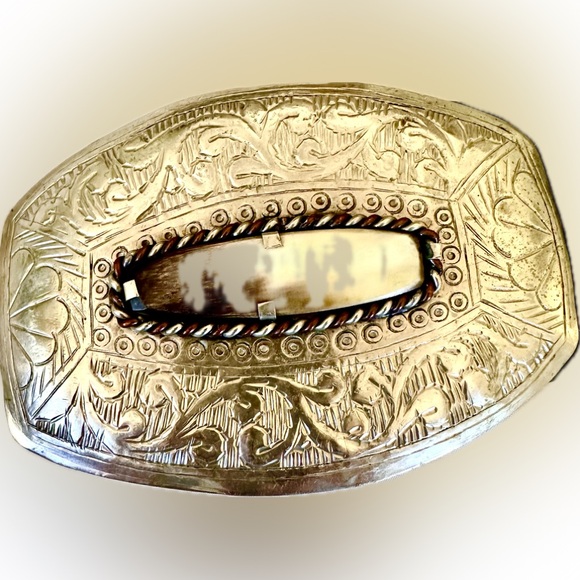 Moroccan vintage leather belt GREAT condition - Picture 1 of 5